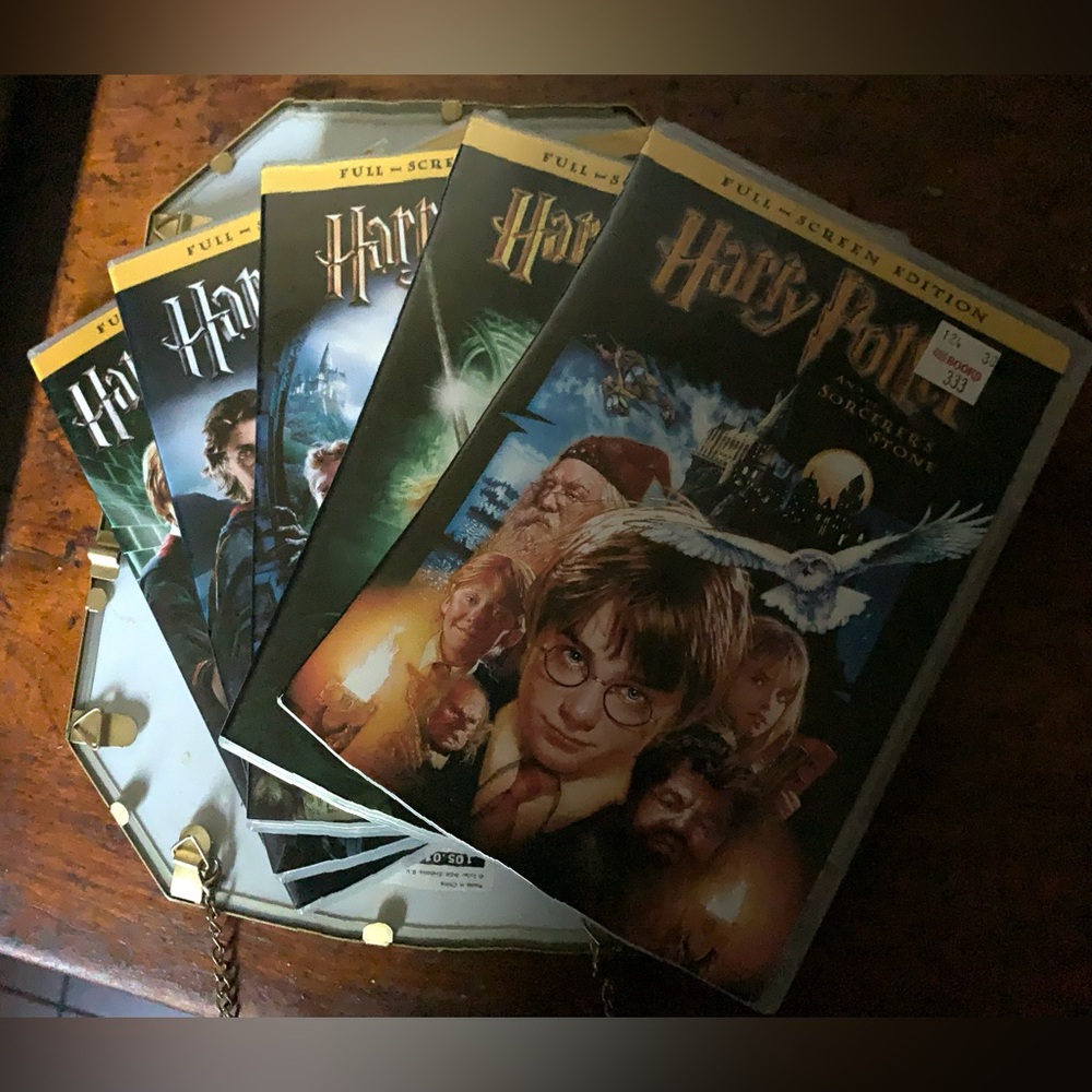 Harry Potter collectible five year sequel retro DVD